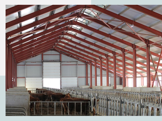 Строительство коровников в Белорецке