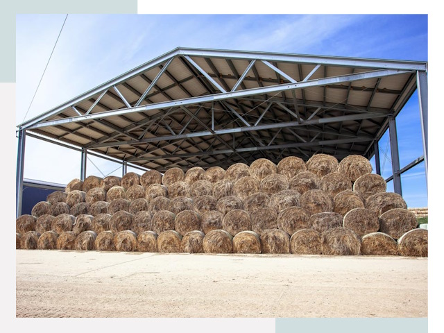 Строительство сенохранилищ в Белорецк от 608 руб.