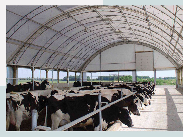 Тентовые коровники в Белорецке