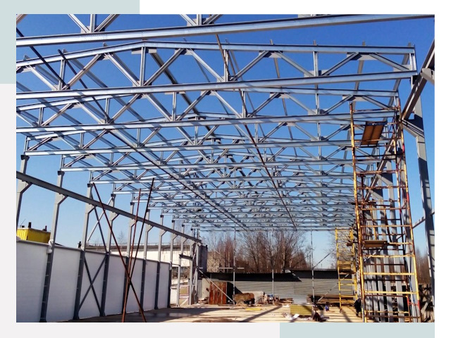 Строительство цехов в Белорецк от 608 руб. под ключ