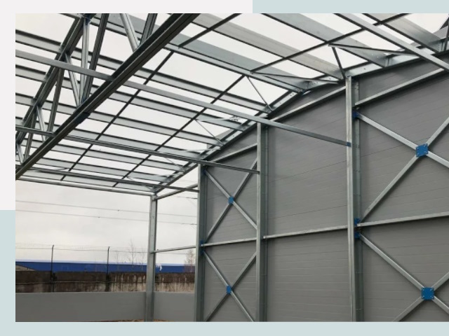 Каркасные ангары от СтальСтрой-Блр по цене от 608 руб.