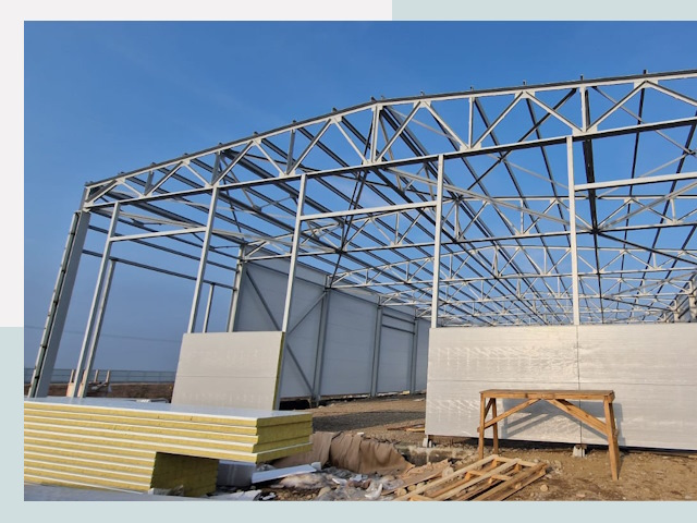 Утепленные ангары в Белорецк от 608 руб. за м²