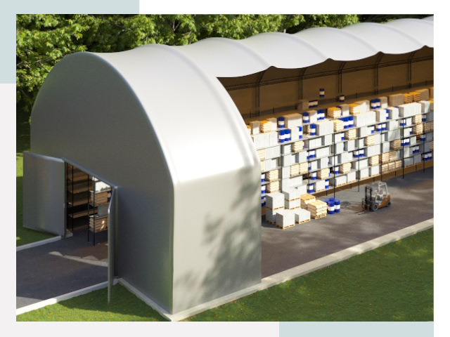 Тентовые ангары в Белорецке