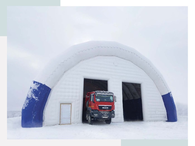 Мобильные ангары в Белорецке