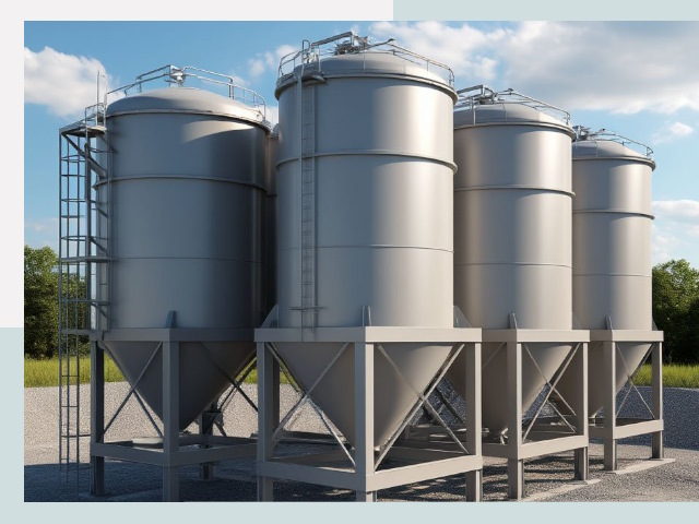 Металлические силосы от СтальСтрой-Блр по цене 608 руб.