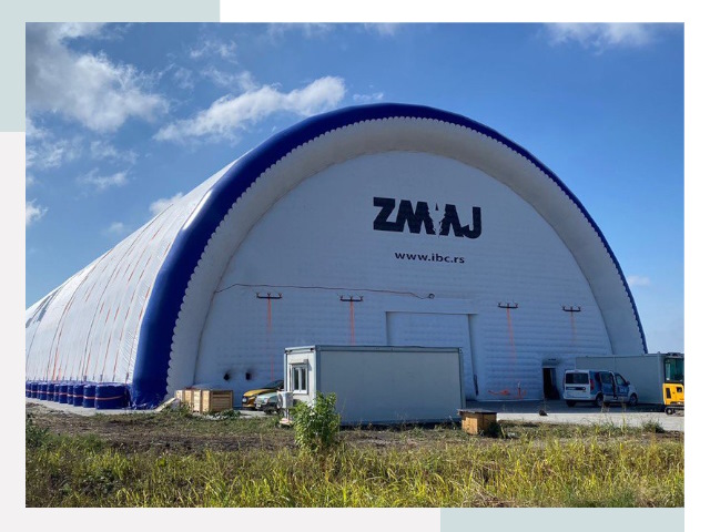 Брендирование ангаров в Белорецке