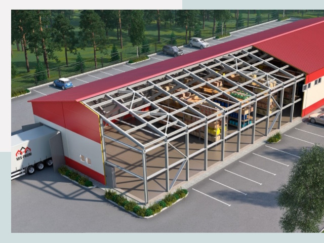 Проектирование ангаров в Белорецке от 608 руб.